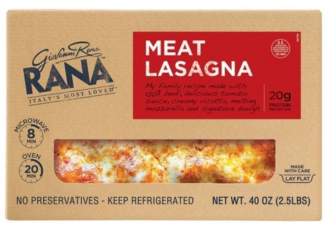 Freeze Rana Lasagna