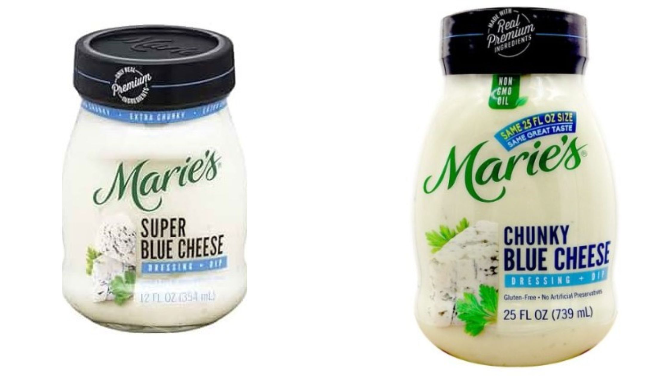 Maries Super Blue Cheese vs Chunky 1